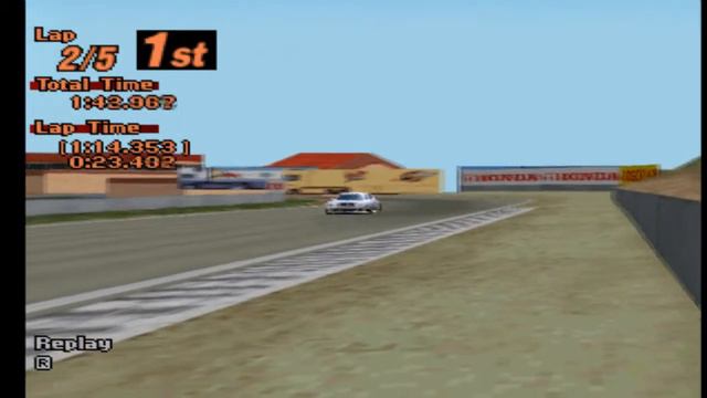 Gran Turismo 2 Hybrids - Mercedes CLK Race Car (Secret Car) смотреть онлайн