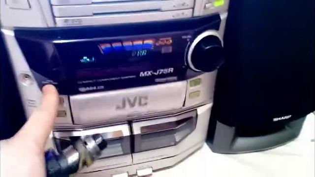Mini Hifi Sytem JVC MX-J850R + MX-J75R To Hybrid MX-75R With Offal Of MX-J850R