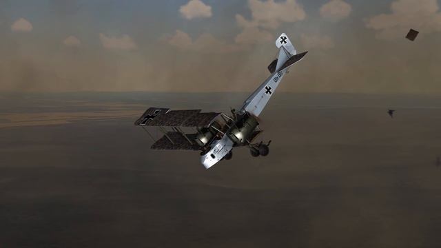 WW1 BOMBER FORMATIONS VS HEAVY FLAK! V10 | Rise of Flight - WW1 Flight Simulator Crashes смотреть онлайн