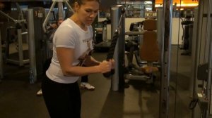 Канат для трицепса. Видеоурок