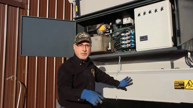 B 1000 Chip Boiler | Outdoor Boiler | Strawbale Farms смотреть онлайн
