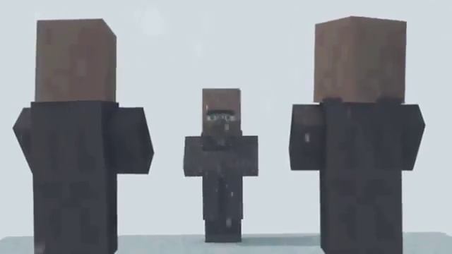 Рождество с жителями - Анимация Minecraft [rus] смотреть онлайн