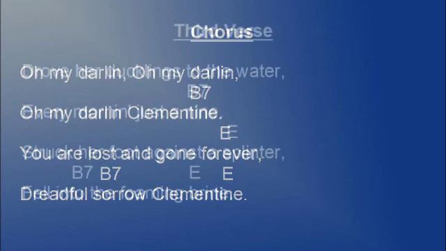 Clementine lyrics and chords смотреть онлайн