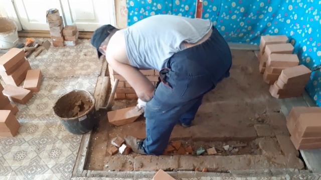 41.СУПЕР печь для дачи, 2.5 на 3 кирпича. смотреть онлайн