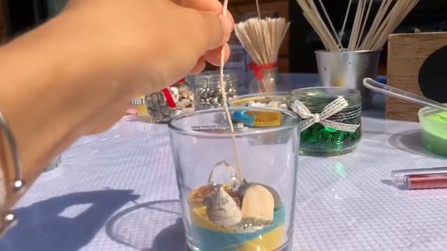 Гелевые свечи мастер-класс смотреть онлайн