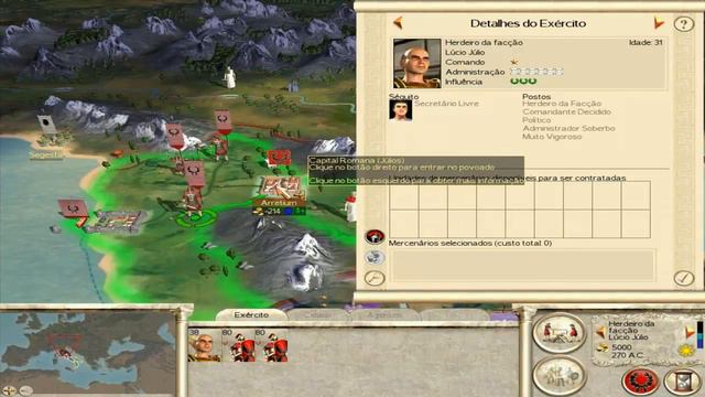 Rome Total War Dicas (Noções Básicas de Gerenciamento) Parte 01 смотреть онлайн