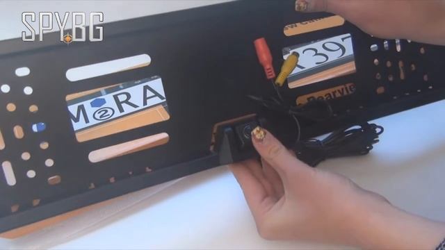 Мини камера в поставка за автомобилен номер от SPY.BG смотреть онлайн