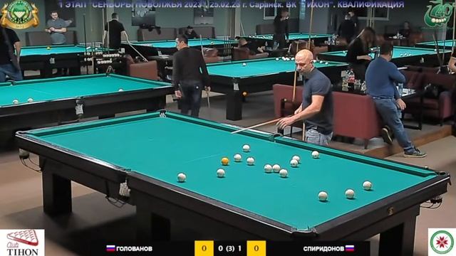 ГОЛОВАНОВ А. (Новокуйбышевск) - СПИРИДОНОВ А. (Пенза). 1 ЭТАП " Сеньоры Поволжья 2023" смотреть онлайн