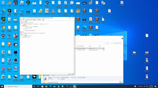 Python Tutorial For Beginners 5 Waits and Return смотреть онлайн
