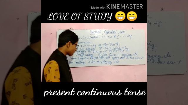 Present continuous tense part 2 by kushagra Pandey смотреть онлайн