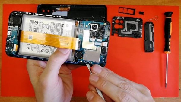 Samsung M12 Разборка