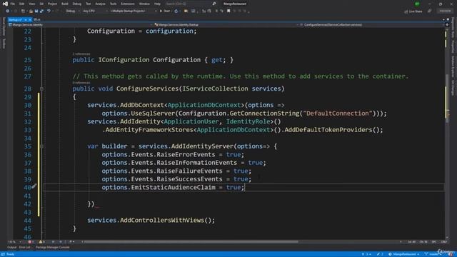 009 Настройка и Запуск Identity Server смотреть онлайн