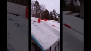 скрепер для уборки снега с крыши