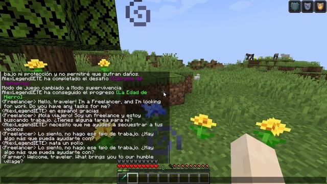 Hable con Un Cerdo En Minecraft xD (AIMobs) || CHAT GPT-3 MOD смотреть онлайн