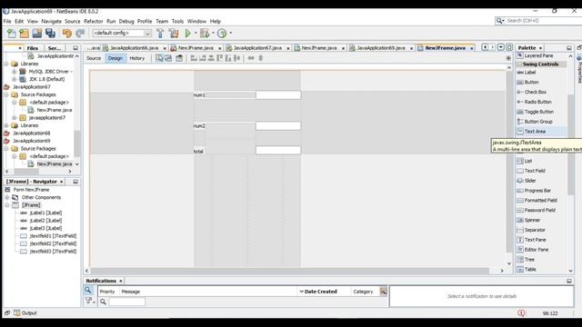 How to Create a Java GUI Programme Using Netbeans IDE Version 8.0.2? смотреть онлайн