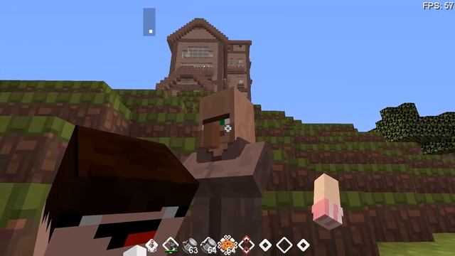 Майнкрафт но я превратилась в МУЛЬТЯШНЫЙ КОТ! minecraft cartoon cat смотреть онлайн
