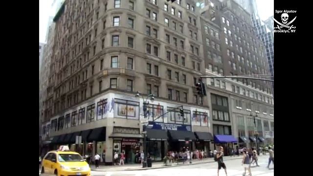 №154 Прогрулка по Manhattan, интересные здания и отель из фильма 1408 Brooklyn, NY 2013 смотреть онлайн