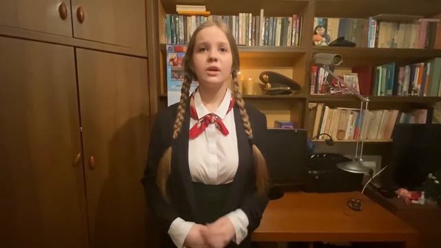 Рябова Анастасия - Ольга Берггольц, «Я говорю с тобой под свист снарядов» смотреть онлайн