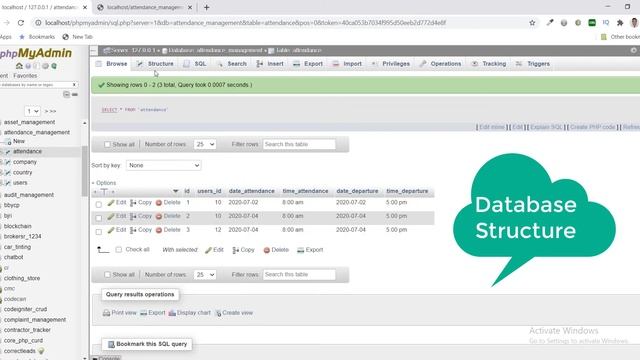 Attendance management System in PHP MySQL free code смотреть онлайн