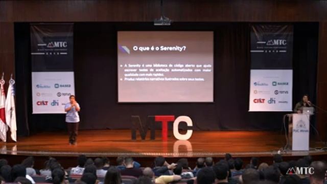 MTC 2019 - Ana Ludmila - Testes automatizados de aplicações web utilizando o Serenity & REST Assure смотреть онлайн