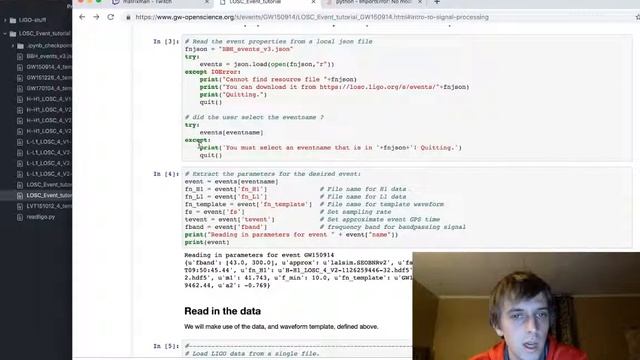 Astrophysics Live Coding Episode 2 - Matched Filtering Tutorial Overview смотреть онлайн