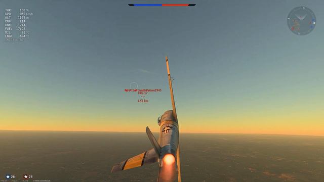 War Thunder | The F86 F-2 смотреть онлайн