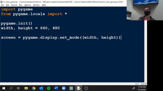 Installing and Starting Pygame смотреть онлайн
