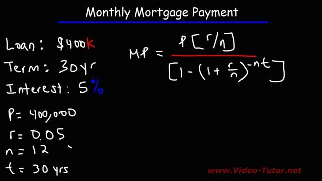 How To Calculate Your Mortgage Payment смотреть онлайн