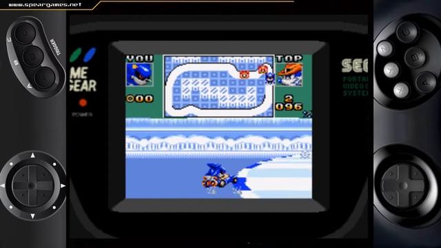 Jugando a Sonic Drift 2 (Game Gear) смотреть онлайн