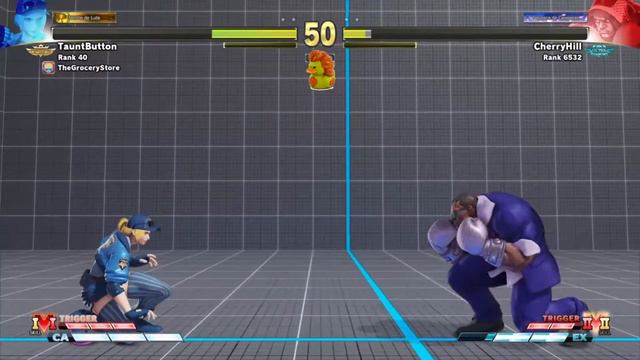 TAUNTBUTTON (TOP #1 LUCIA) vs CHERRYHILL (BALROG) - street fighter 5 champion edition online matche смотреть онлайн