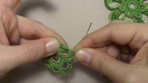 Урок вязания крючком ЦВЕТКА двухцветного. Crochet Flowers. Вязаные цветы крючком
