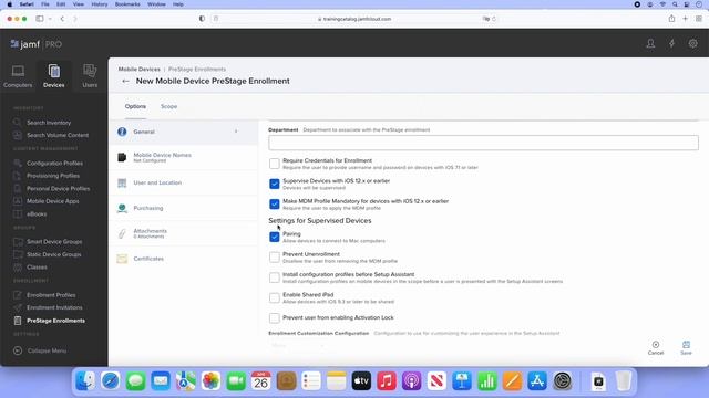 [Lesson 20] Automated Device Enrollment and PreStage Enrollments - Jamf 100 Course смотреть онлайн