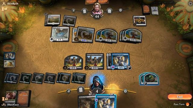 Timestream Navigator Combo Vs. Mono-W Lifegain-MTGA Open Beta [GRN Standard]