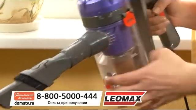 Компактный пылесос «Вихрь». Domatv.ru