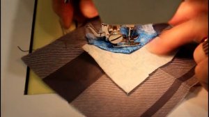 Осенние рукоделия. Шью коврик уголками