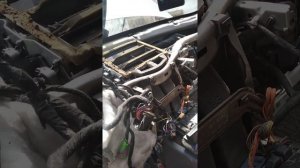 volkswagen touareg замена моторчика заслонки отопителя