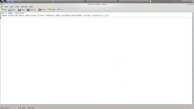 ddos attaque using script slowloris by adel the pro -outlaws team- смотреть онлайн