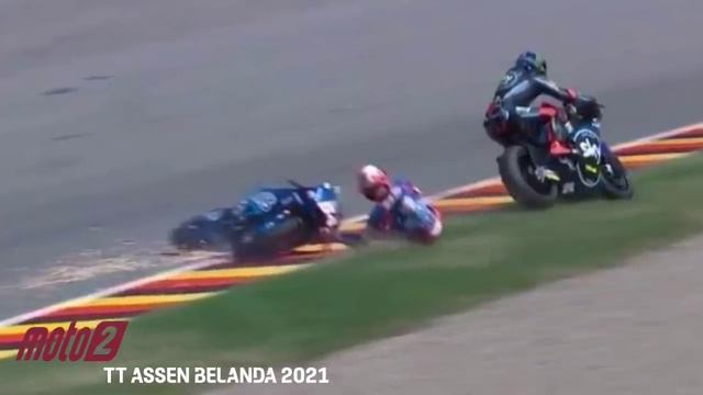 HASIL FULL RACE MOTO 2 ASSEN BELANDA 2021 ~ MOTO 2 ASSEN 2021 HARI INI ~ hasil moto 2 hari ini смотреть онлайн