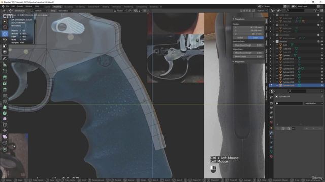 6. Моделирование в #blender, Часть 4