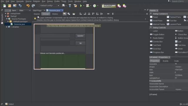 105) TextField ve TextArea İle Veri Almak - Efsane Java Dersleri (Swing) смотреть онлайн
