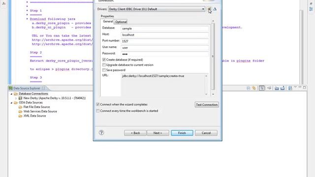 How to install Derby Plugin in Eclipse Demo смотреть онлайн