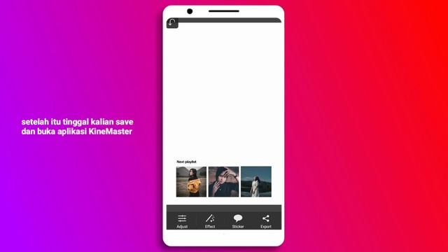 EDIT FOTO KEREN TEMPLATE MUSIC PLAYER 2020 || KINEMASTER смотреть онлайн