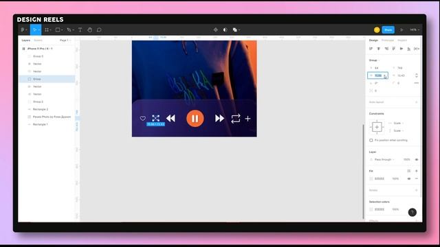 Music Player UI Design | UI/UX Speed Design in Figma Tutorial смотреть онлайн