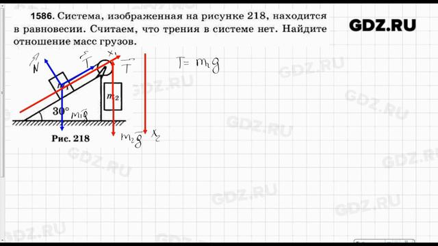 № 1586 - Физика 7-9 класс Пёрышкин сборник задач смотреть онлайн