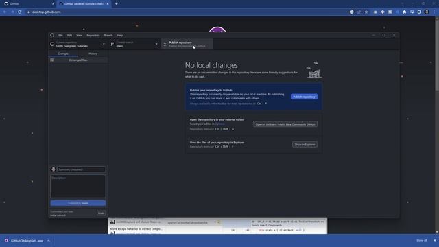 How to use GitHub with Unity Tutorial (Beginner-Friendly) смотреть онлайн