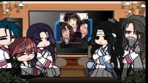 -Return of the Mount Hua Sect react to Baek Chung and Chung Myung as|Реакция Возрождение Хуашань~