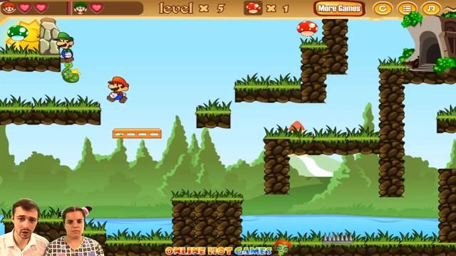 МАРИО против ЛУИДЖИ! Болтушка и Проходимец в СоЛНеЧНой СТРАНЕ! #280 ИГРА МАРИО и ЛУИДЖИ смотреть онлайн