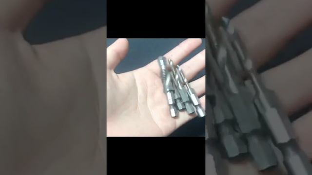 Screw Tap Drill Bits Hss Taps Countersink Deburr Metric High Speed Steel 1/4 IN Quick Change Hex смотреть онлайн