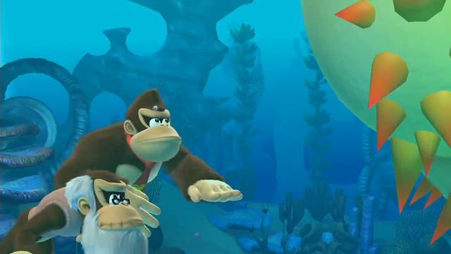 Donkey Kong Country: Tropical Freeze - Teil 35 - Fisch & Schimps! - [HD|60] - Let's Play Together смотреть онлайн