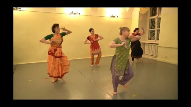 "НИРМАЛА". Классическая индийская хореография. Открытый урок смотреть онлайн